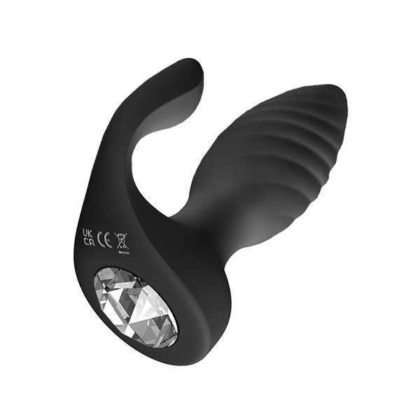 Vibrating Anal Plug with Dual Motor