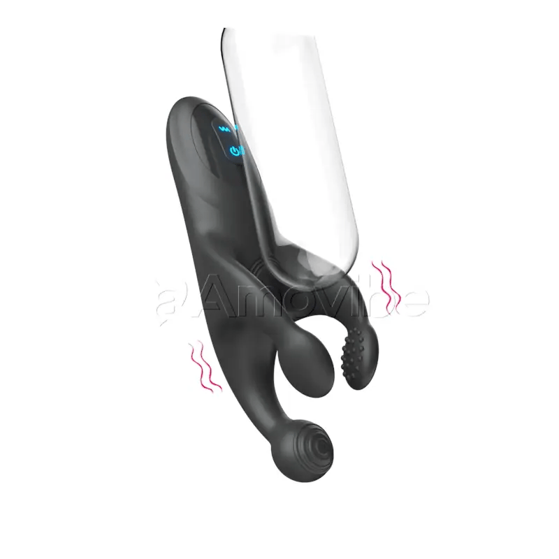 Vibratore per Pene con Tapping e Vibrazione