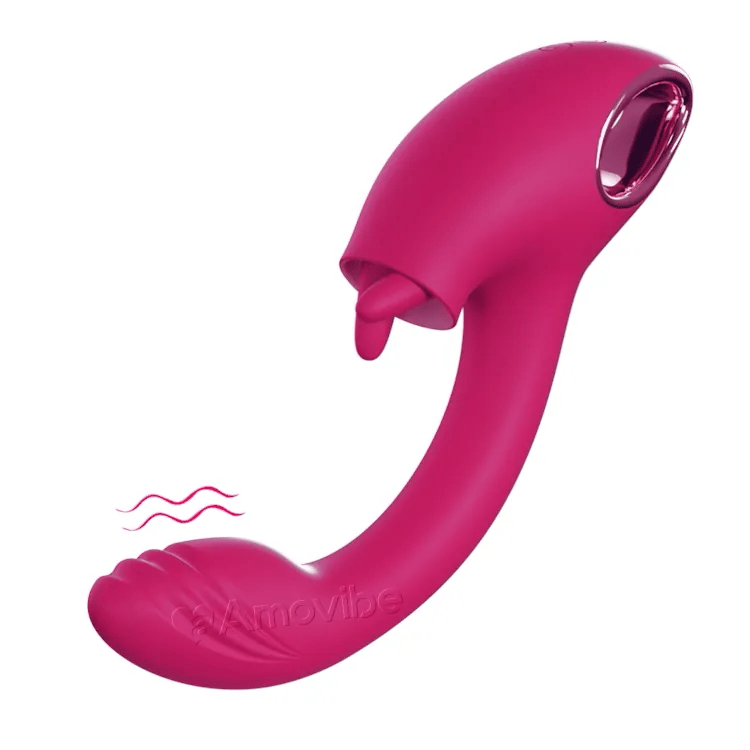 Vibratore Punto G con Funzione di Doppia Leccata