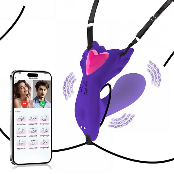 APP-Controlled Wearable Vibrator with Double Stimulation