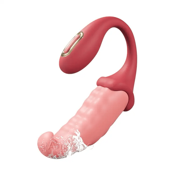 Vibratore per Punto G Controllato da App: Punto C Pulsante, Silenzioso