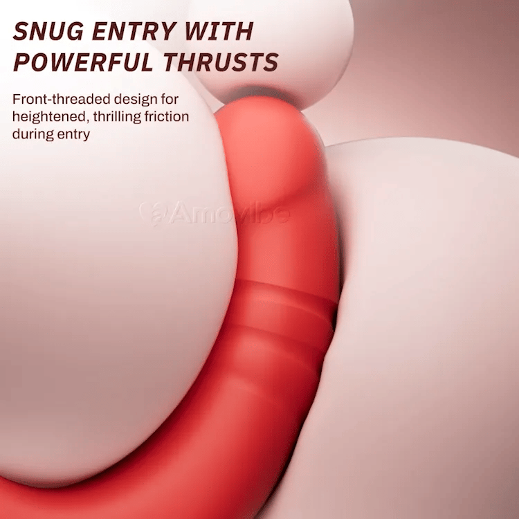 Vibratore Punto G con Leccamento e Spinta