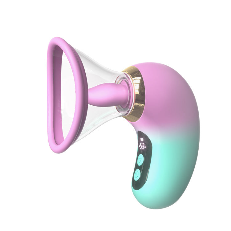 Vibratore 5-in-1 con Succhiamento, Leccamento e Controllo LCD