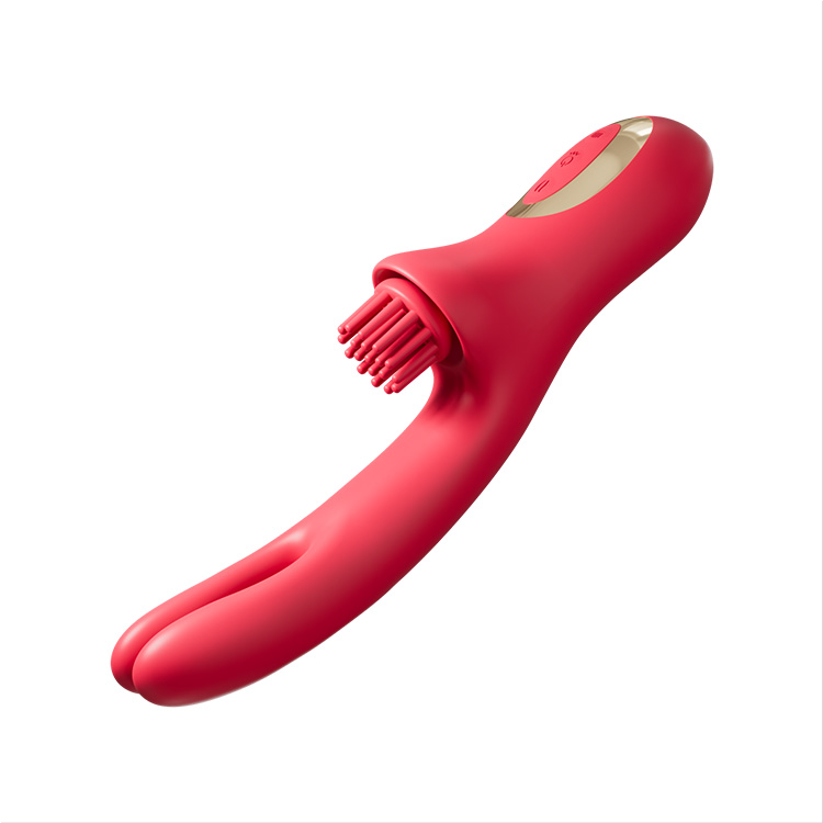 Vibratore Rabbit Sensuale "Come-Hither" con Vibrazione Solleticante