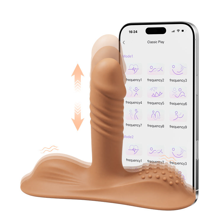 Vibratore per Punto G e Anale per Donne – Giocattolo Potente Ride-On per Giochi Intimi
