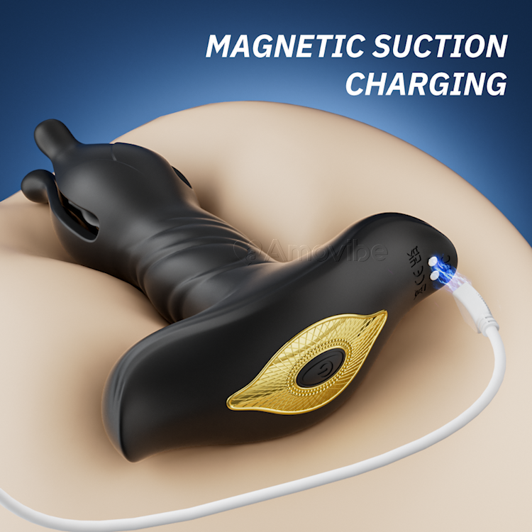 Plug Anale Espandibile Telecomandato con 9 Modalità di Vibrazione