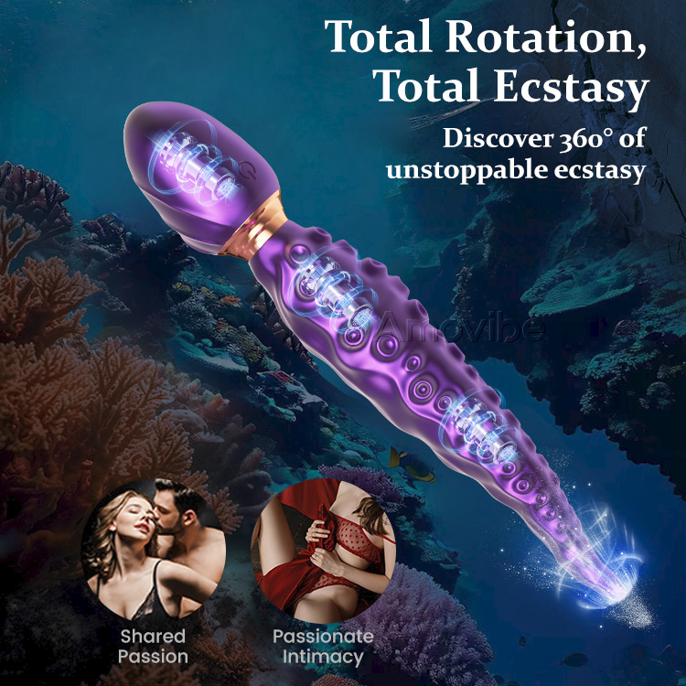 Tentacle Vibrator – Stimolazione Ultima del Punto G e dei Capezzoli