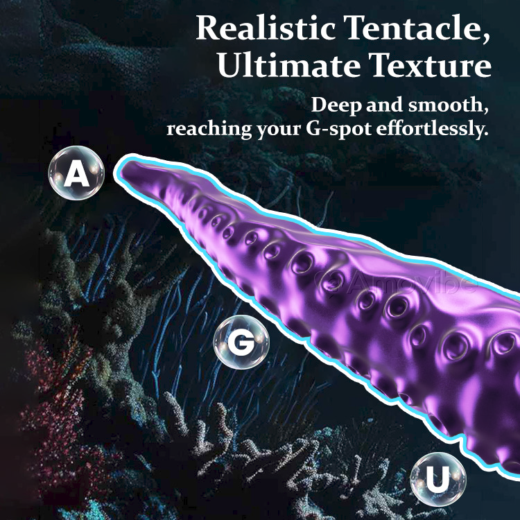 Tentacle Vibrator – Stimolazione Ultima del Punto G e dei Capezzoli