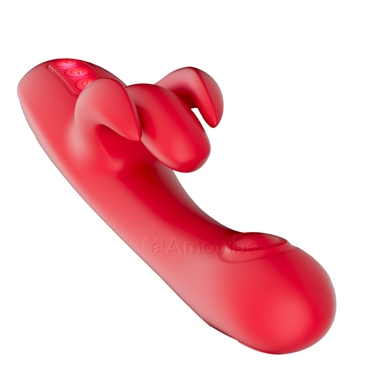 Vibratore con Tapping del Punto G e Massaggio Clitorideo & Vibrazione