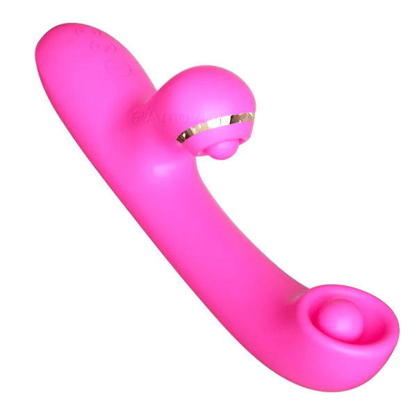 Ovivo - Vibratore del punto G con tocco del clitoride e massaggio rotazionale del punto G